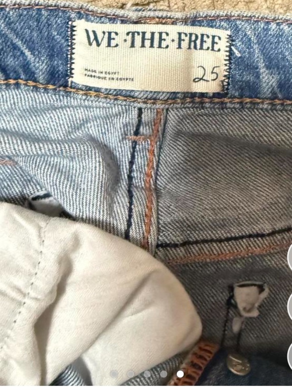 Free People Light Blue Eden High Slouchy Flare Jeans - Picture 4 of 5